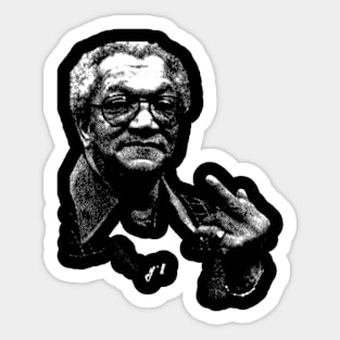 Redd Foxx Middle Finger Vintage HD Classic Style Sticker